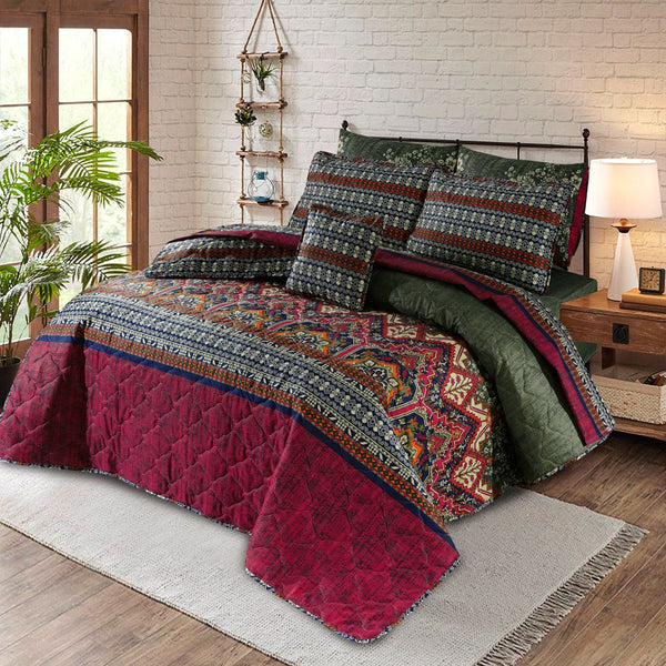 Elfin Summer Comforter Set (Light Filling) - 7Pcs #MCF29