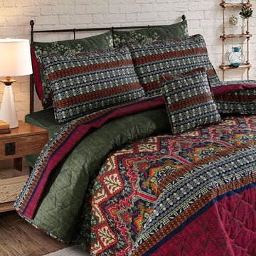 Elfin Summer Comforter Set (Light Filling) - 7Pcs #MCF29