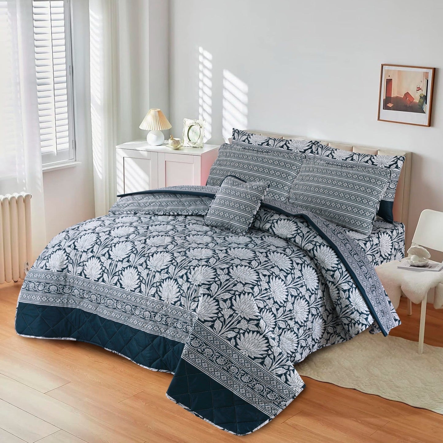 Blink -7Pcs comforter set (Light Filling) #MCF24