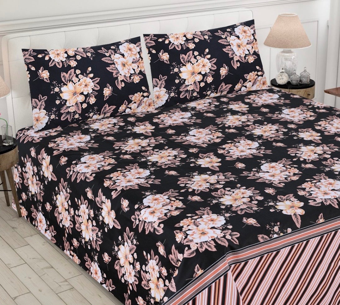 3Pcs PIECE BEDSHEET SET - #MBS101