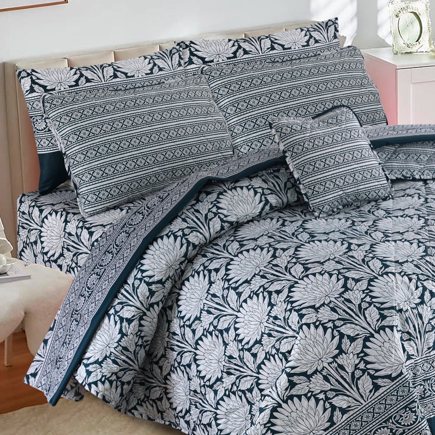 Blink -7Pcs comforter set (Light Filling) #MCF24