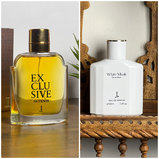 J. Best Deal (Buy 1 Get 1 Free) White Musk + Exclusive