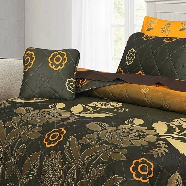 Cork Summer Comforter Set (Light Filling) - 7Pcs #MCF32