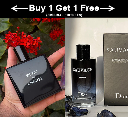 Hottest Deal🔥 Ever - Pack of 2 Perfume Sau. + Blu Chnl (Original Loot)